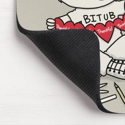 Thankful Hearts Muismat (Hoek)