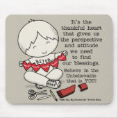 Thankful Hearts Muismat (Voorkant)