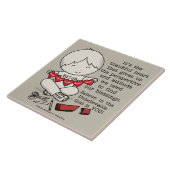 Thankful Hearts Tegeltje (Zijkant)