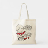 Thankful Hearts Tote Bag (Achterkant)