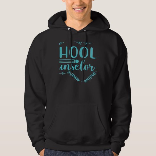 Thankful Humble Positive Grateful Mindful School C Hoodie (Voorkant)