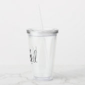 Thankful Insulated Tumbler Acryl Drinkbeker (Links)