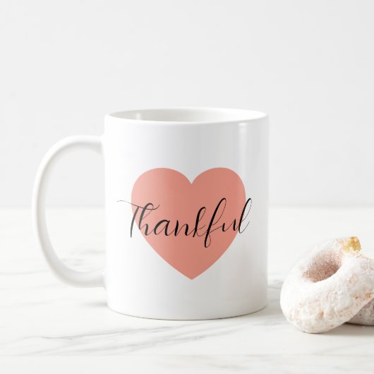 Thankful  koffiemok (Met donut)