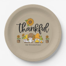 Thankful Little sunflower gnome familie