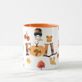 Thankful Mama Fall Mug – Cozy Autumn Pumpkin & Lea Mok (Midden)