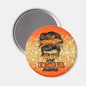 Thankful Mama herfst past Tekst en Kleur aan Magneet (Voorkant / Achterkant)