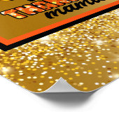 Thankful Mama herfst past Tekst en Kleur aan Poster (Hoek)