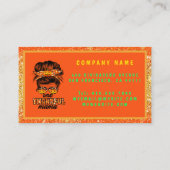 Thankful Mama herfst past Tekst en Kleur aan Visitekaartje (Achterkant)