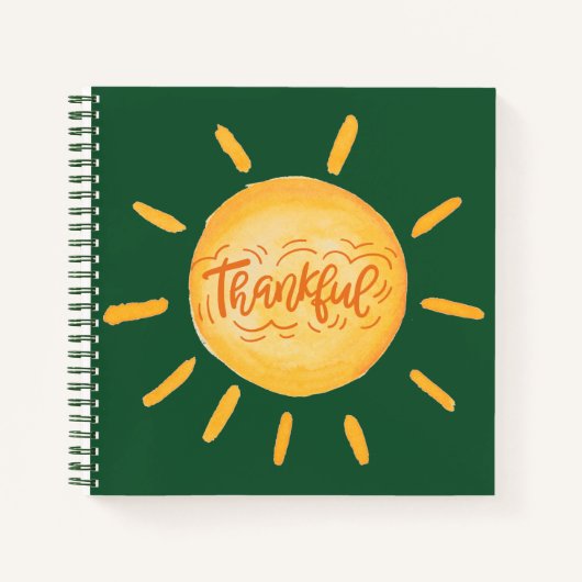 "Thankful"-Notitieboek Notitieboek (Voorkant)