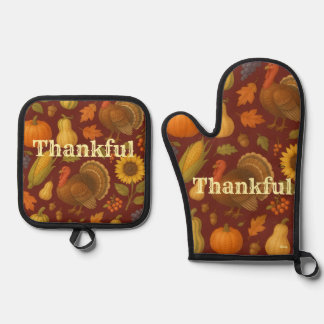Thankful Ovenwant & Pannenlap Set