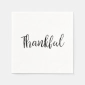 Thankful Paper Napkins Servetten (Voorkant)