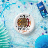 Thankful Patchwork Pumpkin Papieren Kommen (Feest)