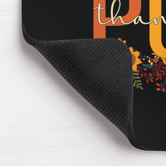 Thankful PCA Thanksgiving Patiëntenzorgassistent Muismat (Hoek)