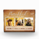 Thankful Photo Collage Thanksgiving  Fotoblokken (Voorkant)