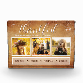 Thankful Photo Collage Thanksgiving  Fotoblokken