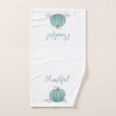 Thankful pumpkin Hand Towel Handdoek (Handdoek)