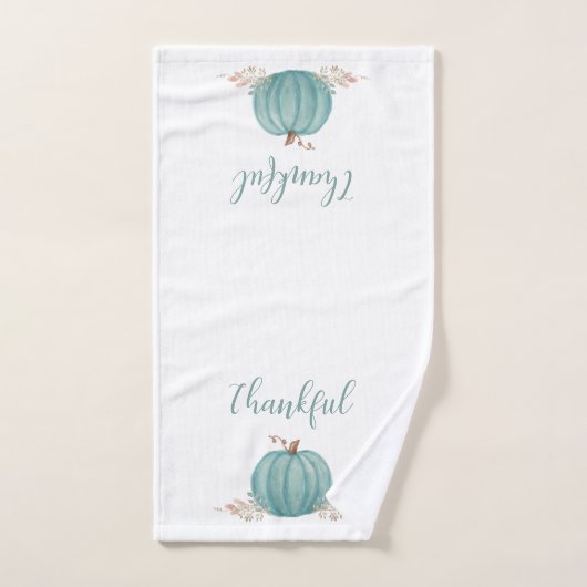 Thankful pumpkin Hand Towel Handdoek (Handdoek)