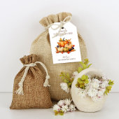 Thankful Pumpkin-Thanksgiving Cadeaulabel