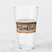 Thankful Rustic Herfst Glas (Voorkant)