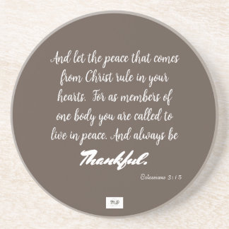 Thankful Sandstone Onderzetter