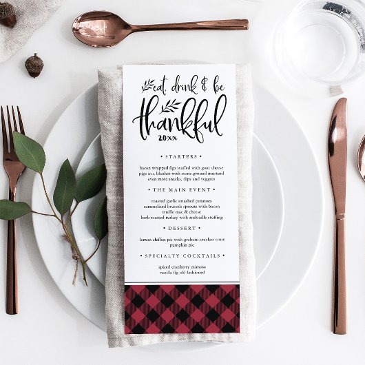 Thankful Season | Rustige Thanksgiving Menu