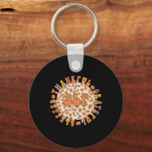 Thankful Speech Language Patholoog Thanksgiving Sleutelhanger (Voorkant)
