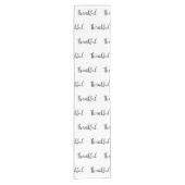 Thankful Table Runner Korte Tafelloper (Voorkant)