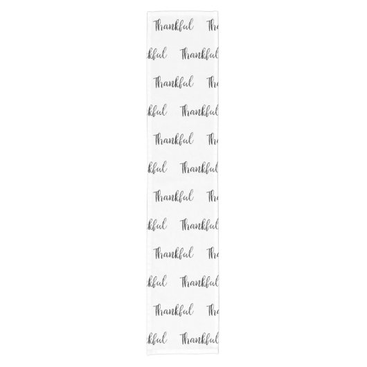 Thankful Table Runner Korte Tafelloper (Voorkant)