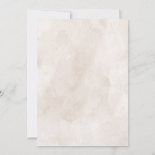 Thankful Thanksgiving Dinner Kaart (Achterkant)