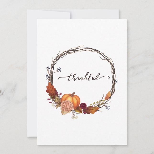 Thankful Thanksgiving Wreath (Voorkant)