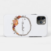 Thankful Thanksgiving Wreath Case-Mate iPhone Case (Achterkant (horizontaal))