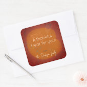 Thankful Treat Sticker - Autumn Warmth (Envelop)
