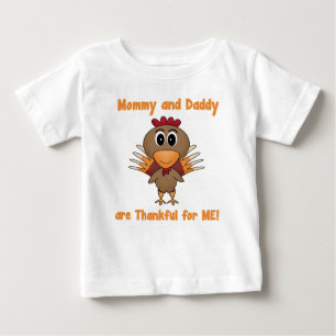 Thankful Turkey Kinder T-Shirt
