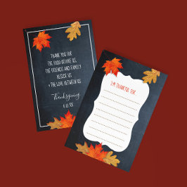 Thankful voor Plaatskaarten van de Thanksgiving va RSVP Kaartje
