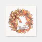 Thankful Wreath Servet (Voorkant)