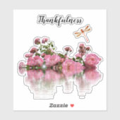 Thankfulness Roses Sticker (Vel)