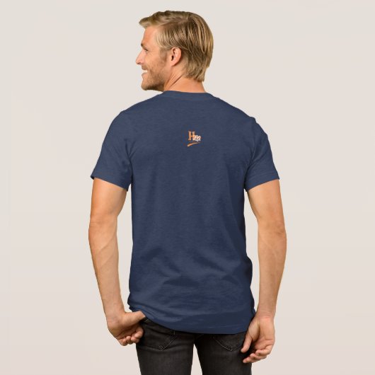 ThankfulPulse  Tri-Blend Shirt (Voorkant)