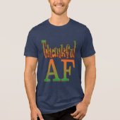 ThankfulPulse  Tri-Blend Shirt (Voorkant)