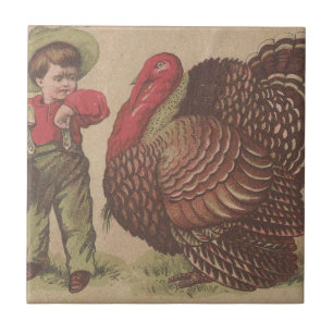 Thankgiving Turkije Tegeltje