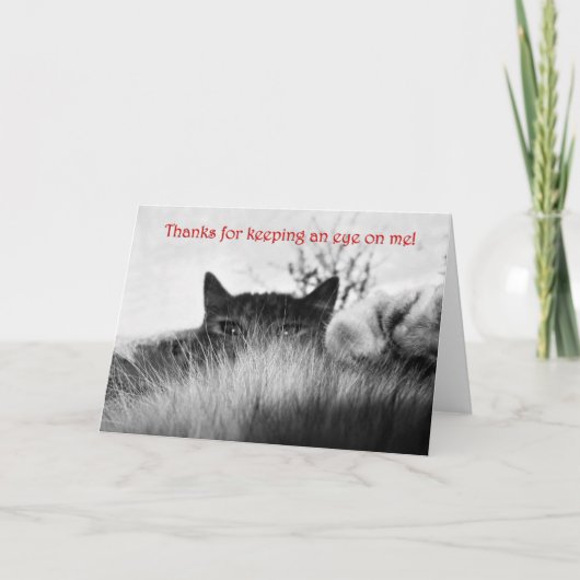 Thanks Bedankkaart (Voorkant)