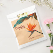 Thanks for coming and your name bedankzakje (Gezegeld)