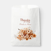 Thanks For coming and your name Bedankzakje (Voorkant)