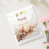 Thanks for coming and your name bedankzakje (Gezegeld)