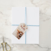 Thanks for coming and your name cadeaulabel (Met Touw)