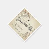 Thanks For Dropping By Halloween Party Servet (Hoek)