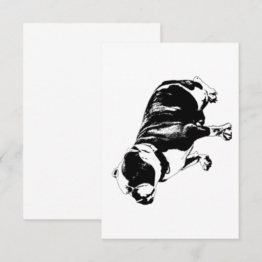 Thanks for the Patience Bedankkaart (Voorkant / Achterkant)