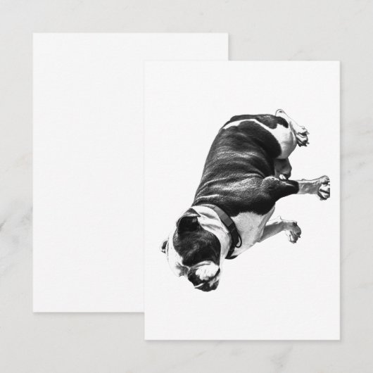 Thanks for the Patience Bedankkaart (Voorkant / Achterkant)