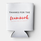 Thanks For The Teamwork 2 Blikjeskoeler (Voorkant)