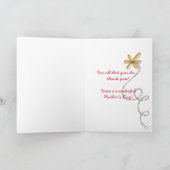 thanks Mom in tomato soup Bedankkaart (Binnen)