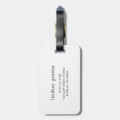 Thanks You Bagagelabel (Achterkant verticaal)